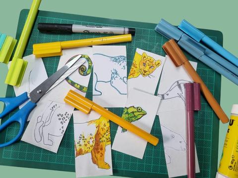 Flip Book Animals: Drawing | Winter Holidays