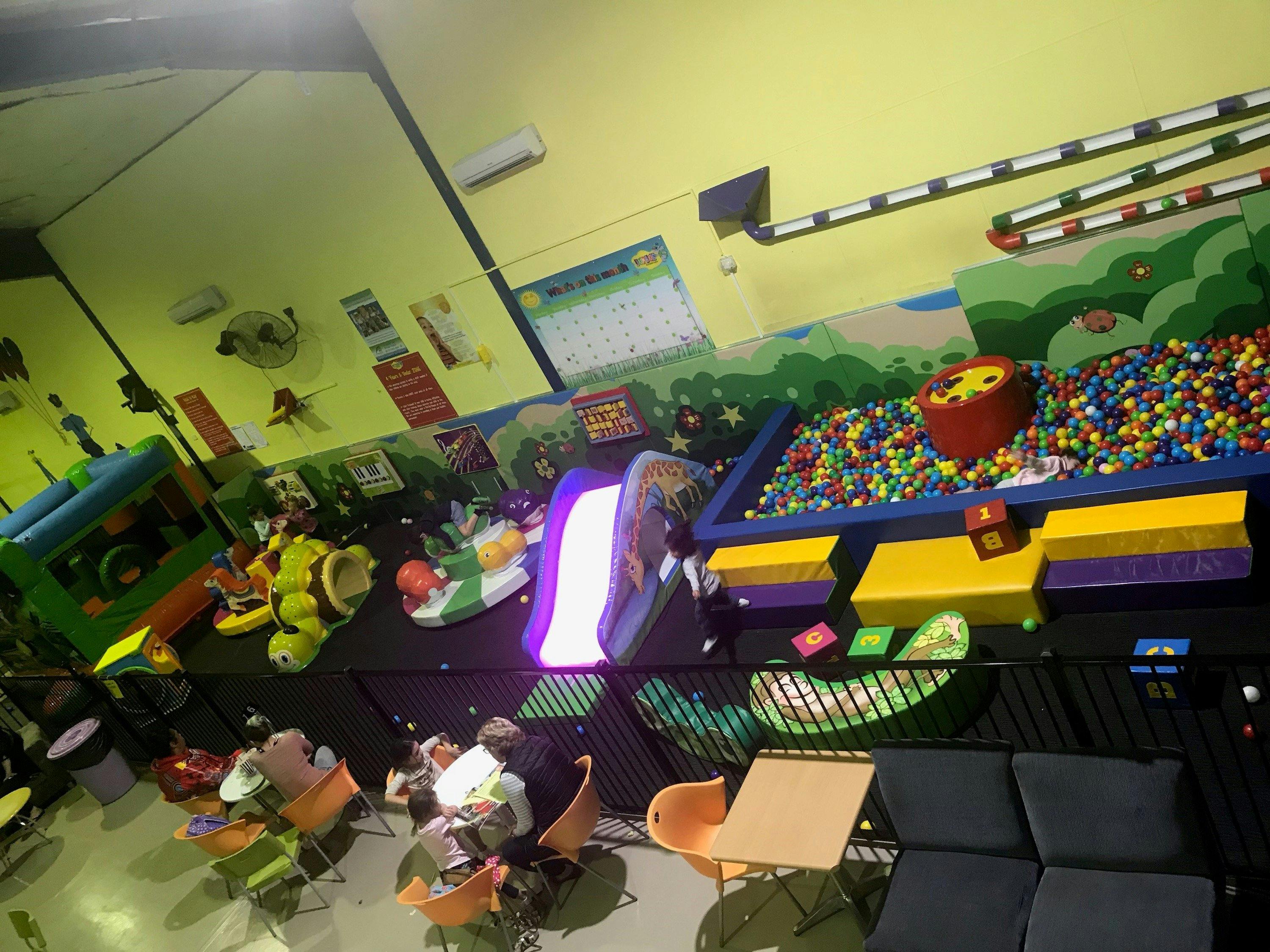 Under four's area at Jumbos