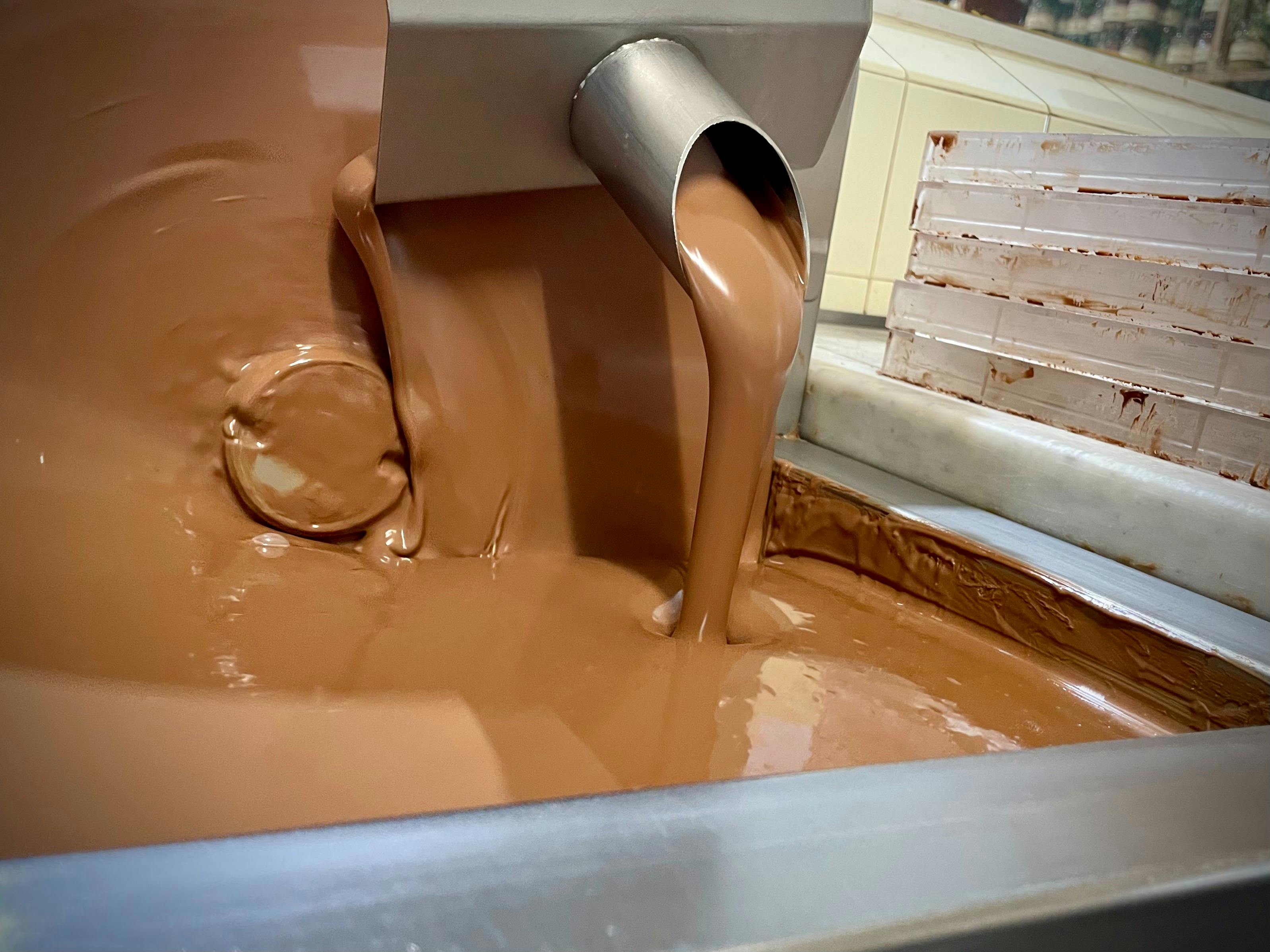 Chocolate production at The Treat Factory