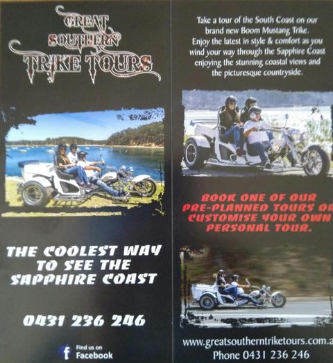Great Southern Trike Tour brochure