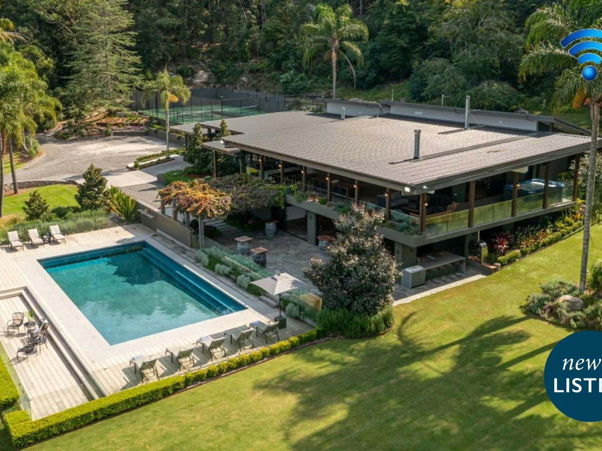 Grants | Spacious riverside escape | Resort style swimming pool | Outdoor spa | Tennis court