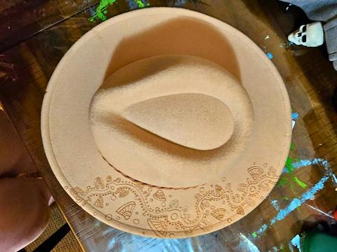 Hat Pyrography Workshop