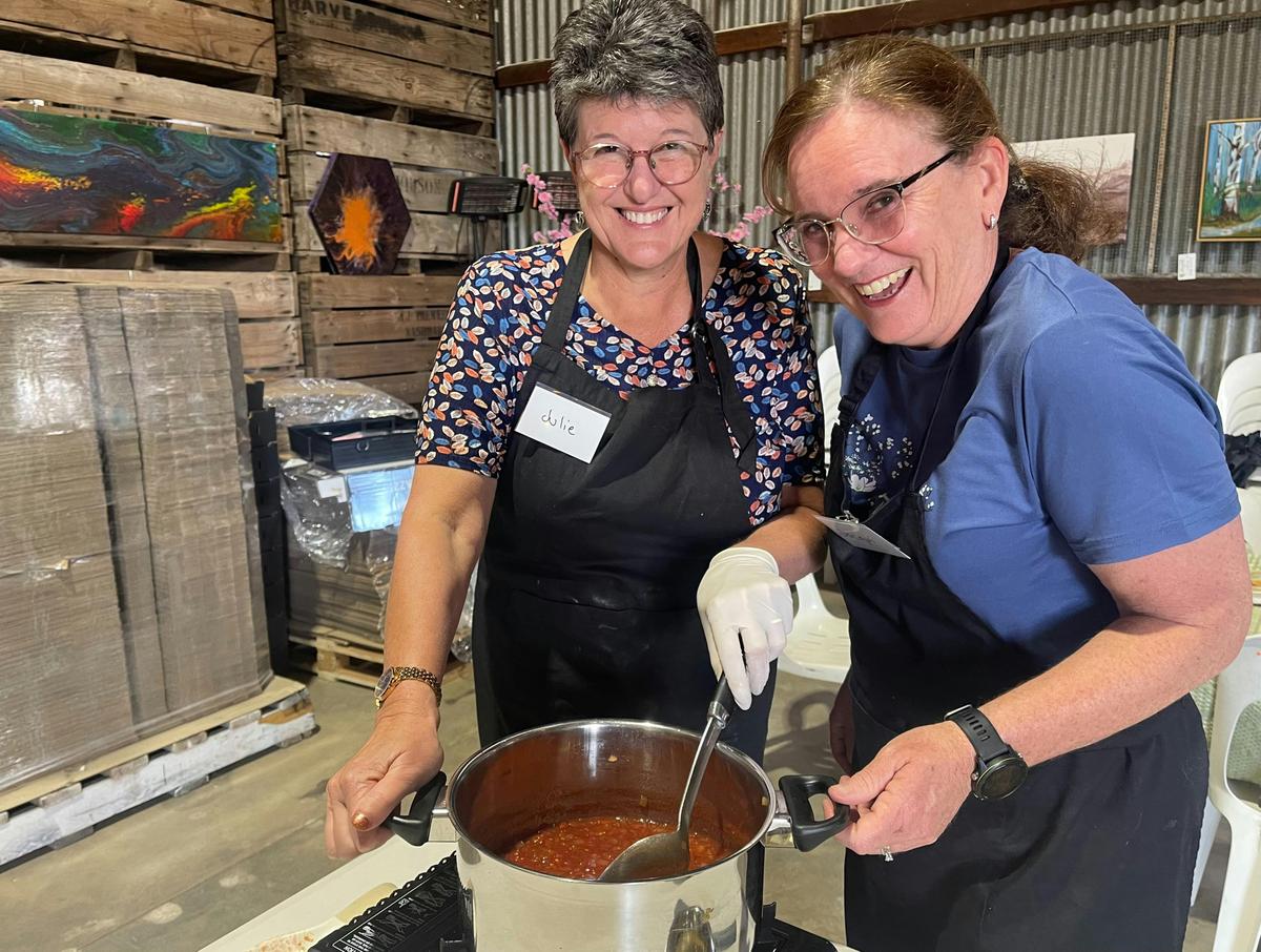stirring the pot!