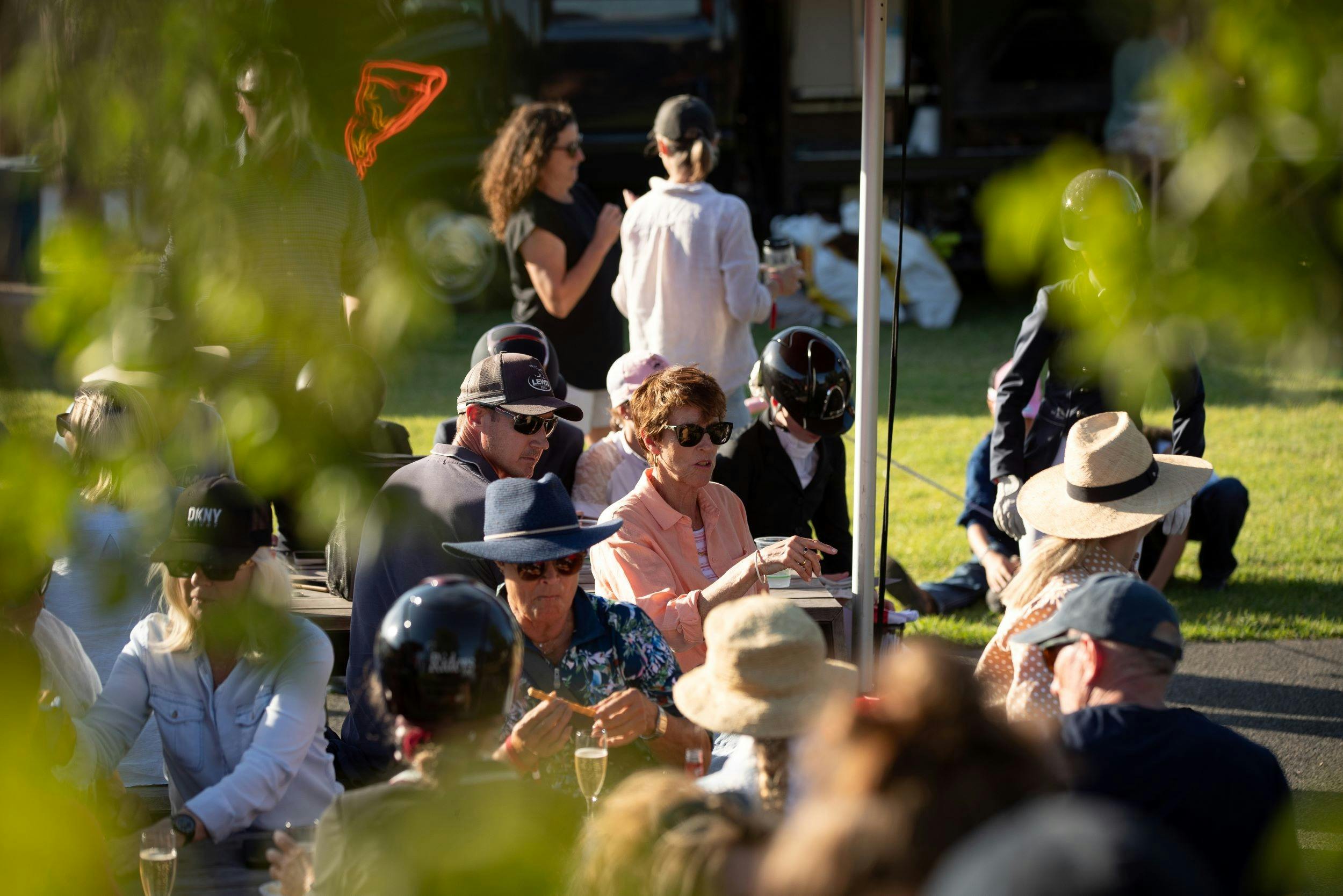 Willinga Park Bunker Cafe crowd