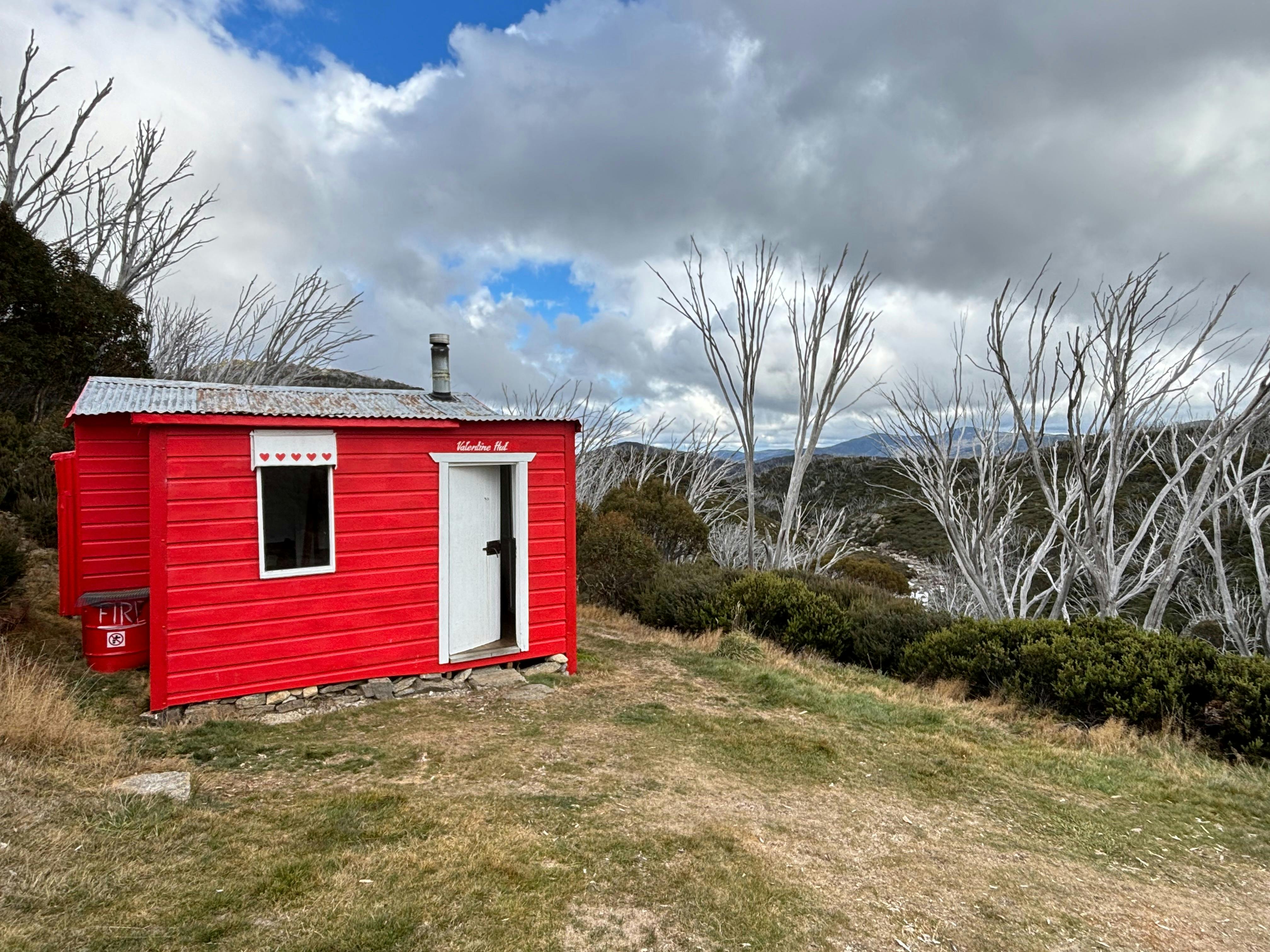 Built in the 1950s, Valentines Hut, is one of the stunning mountains huts we may visit.