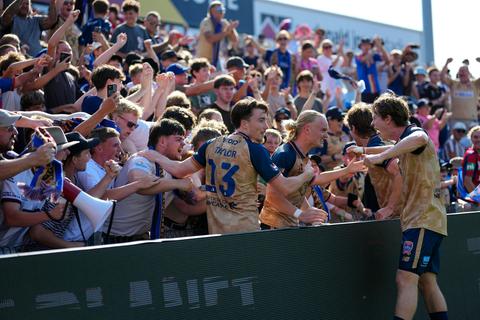 Newcastle Jets A League Men vs Adelaide United Match