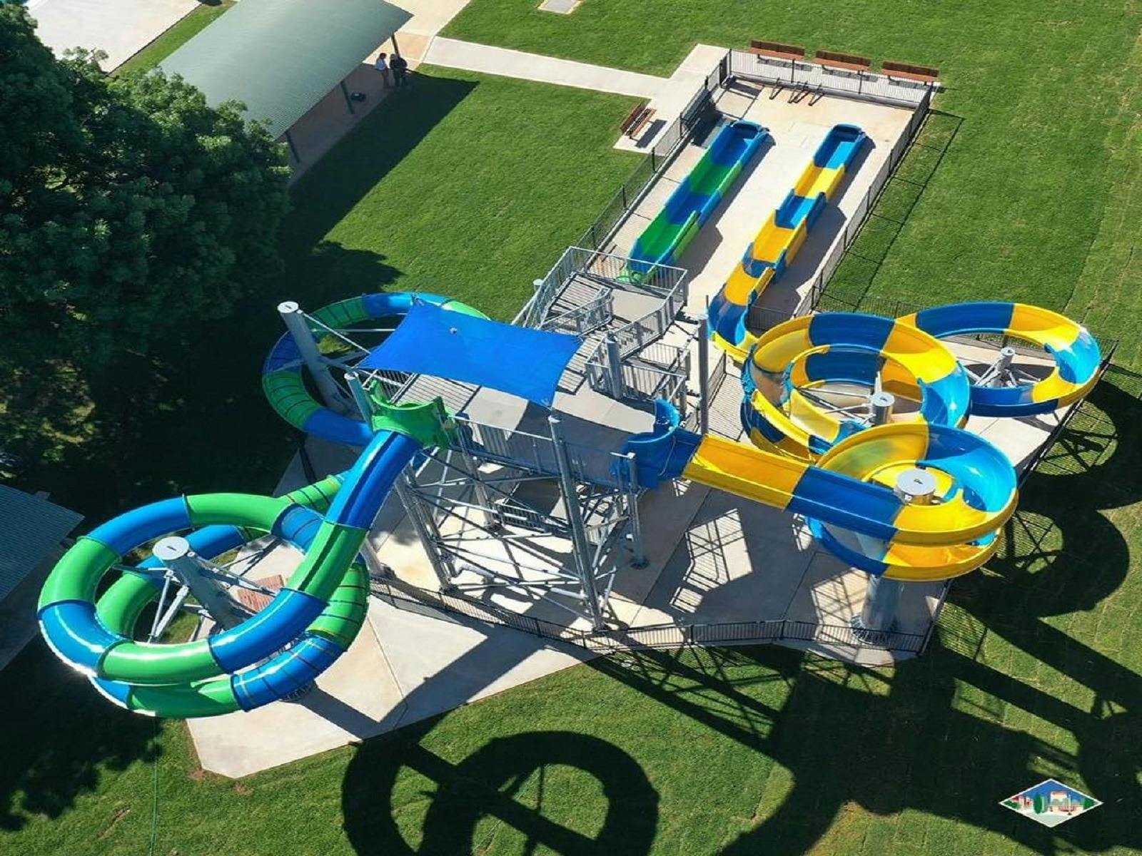 Waterslide at Leeton Pool