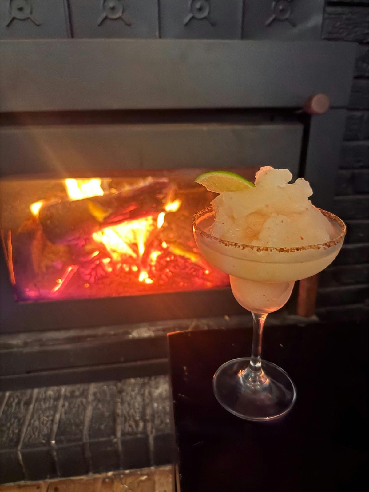 Open Fire place