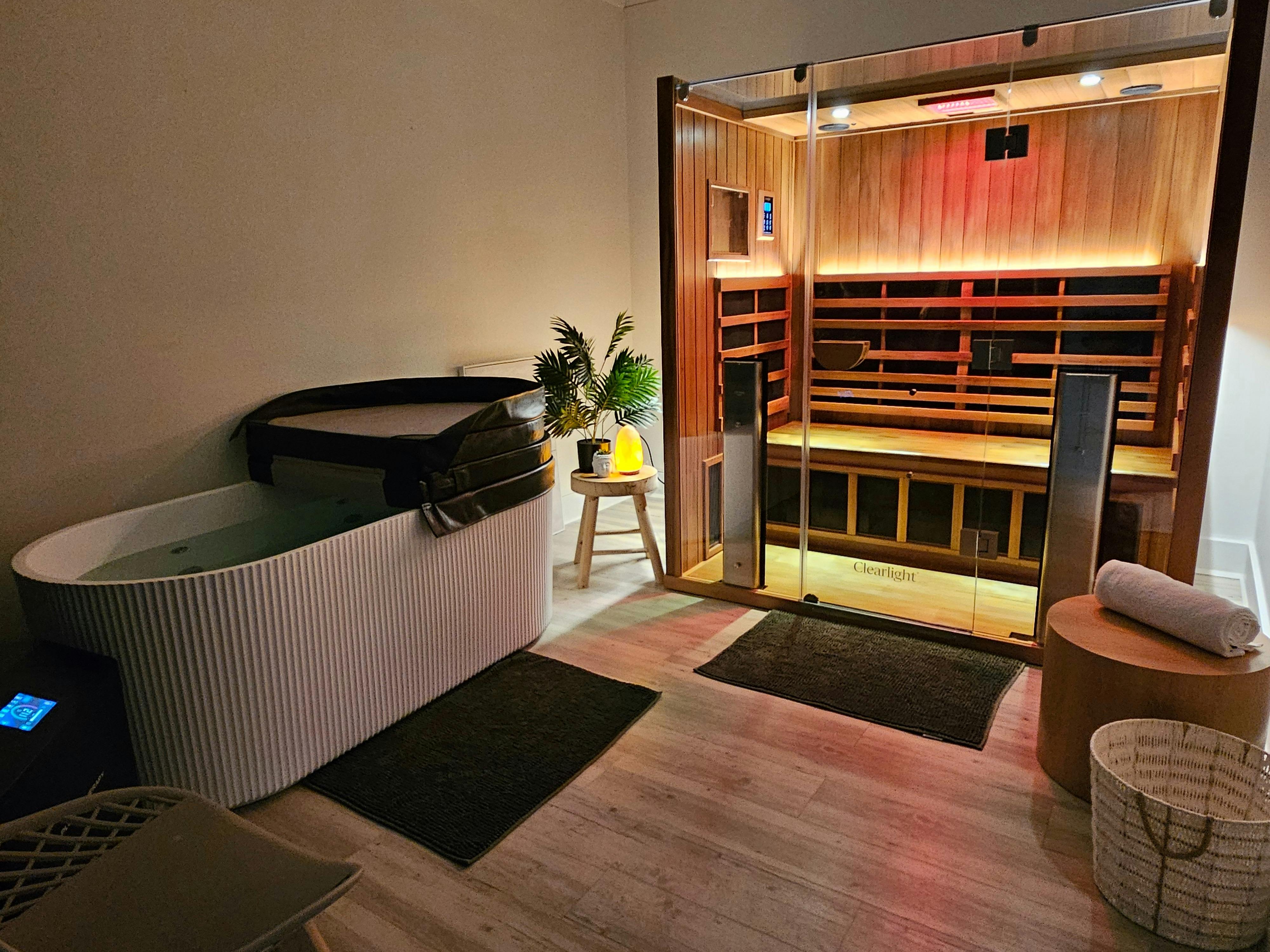 Infrared Sauna and Ice Bath