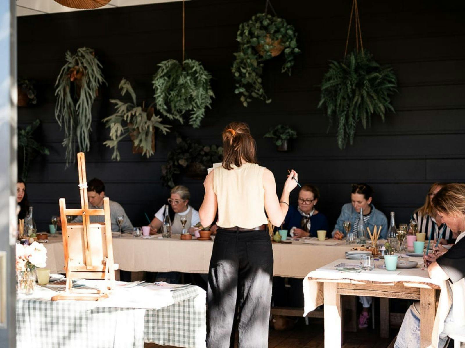 i am teaching a watercolour workshop at heifer station to beginnners