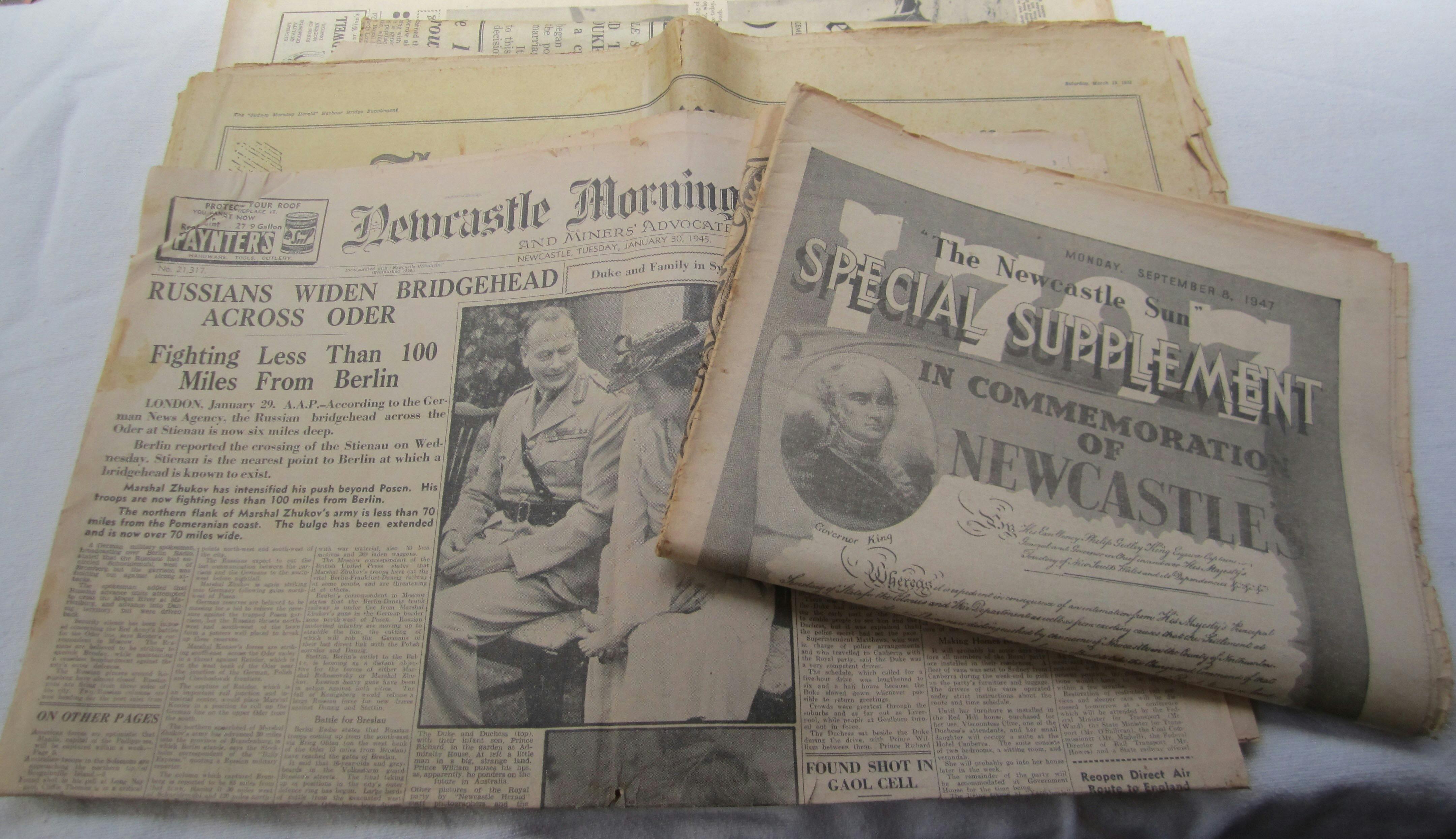 Newspaper supplements Newcastle Herald