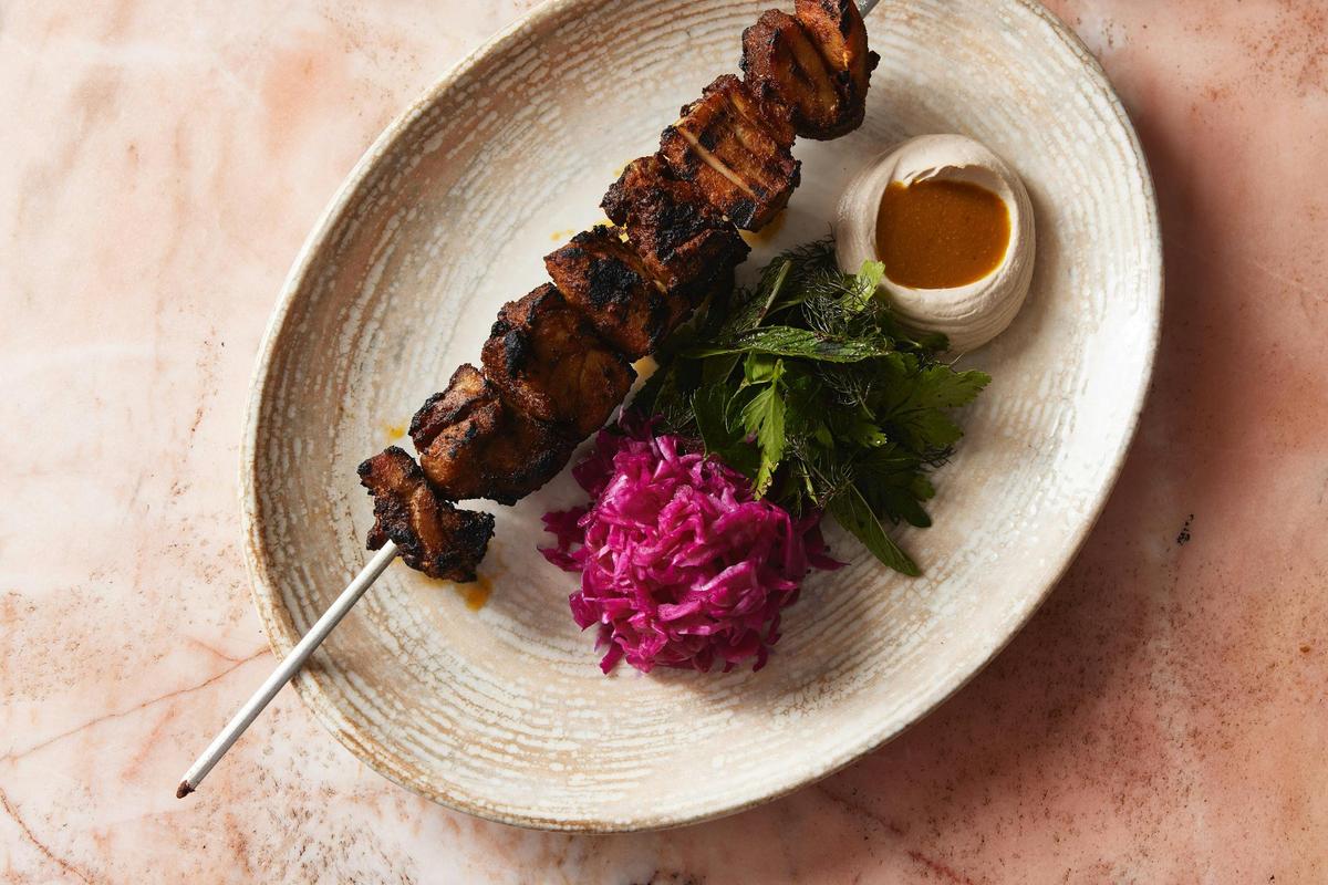 Chicken Shawarma Skewer