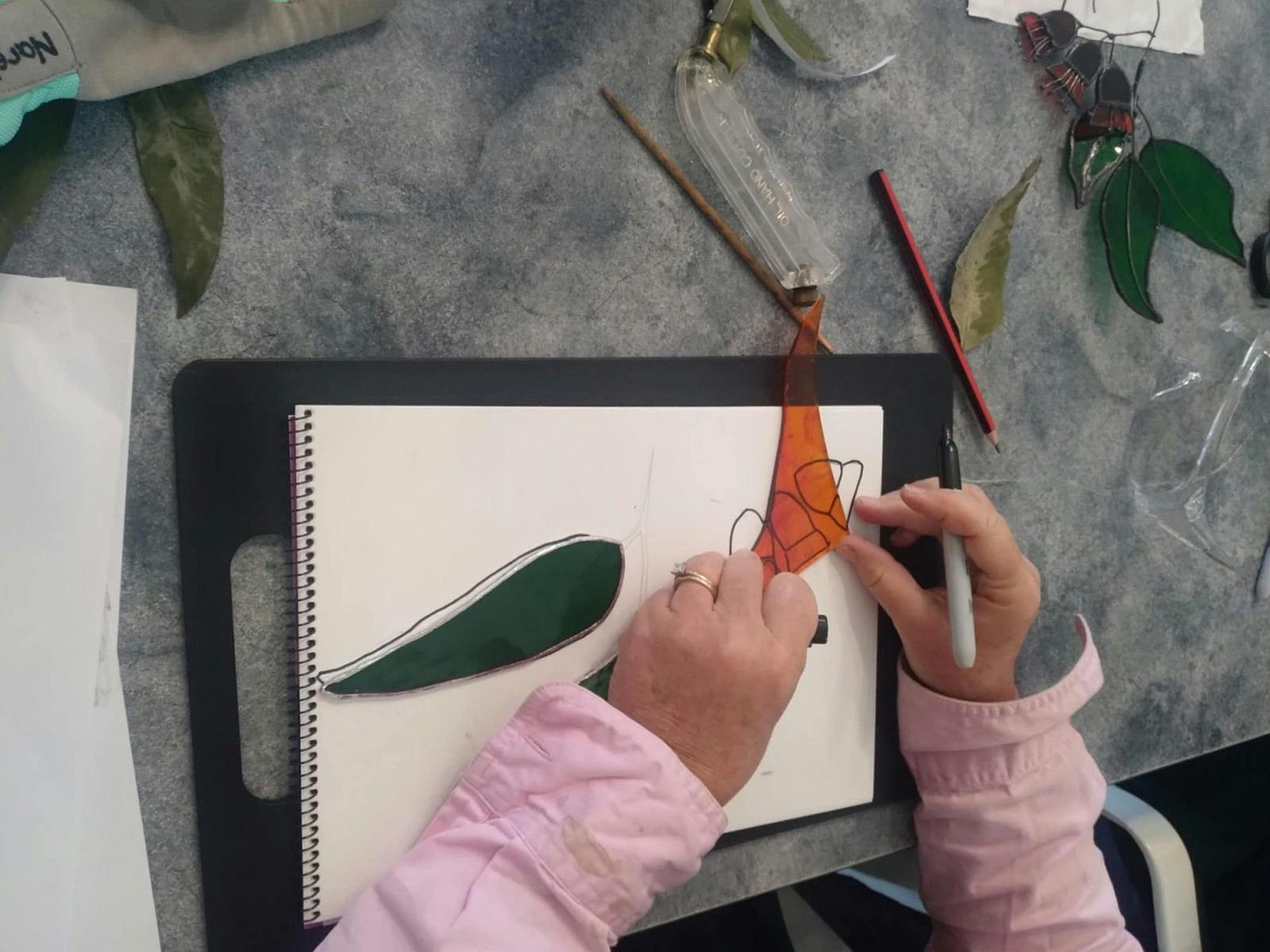 Leadlight of Day workshop