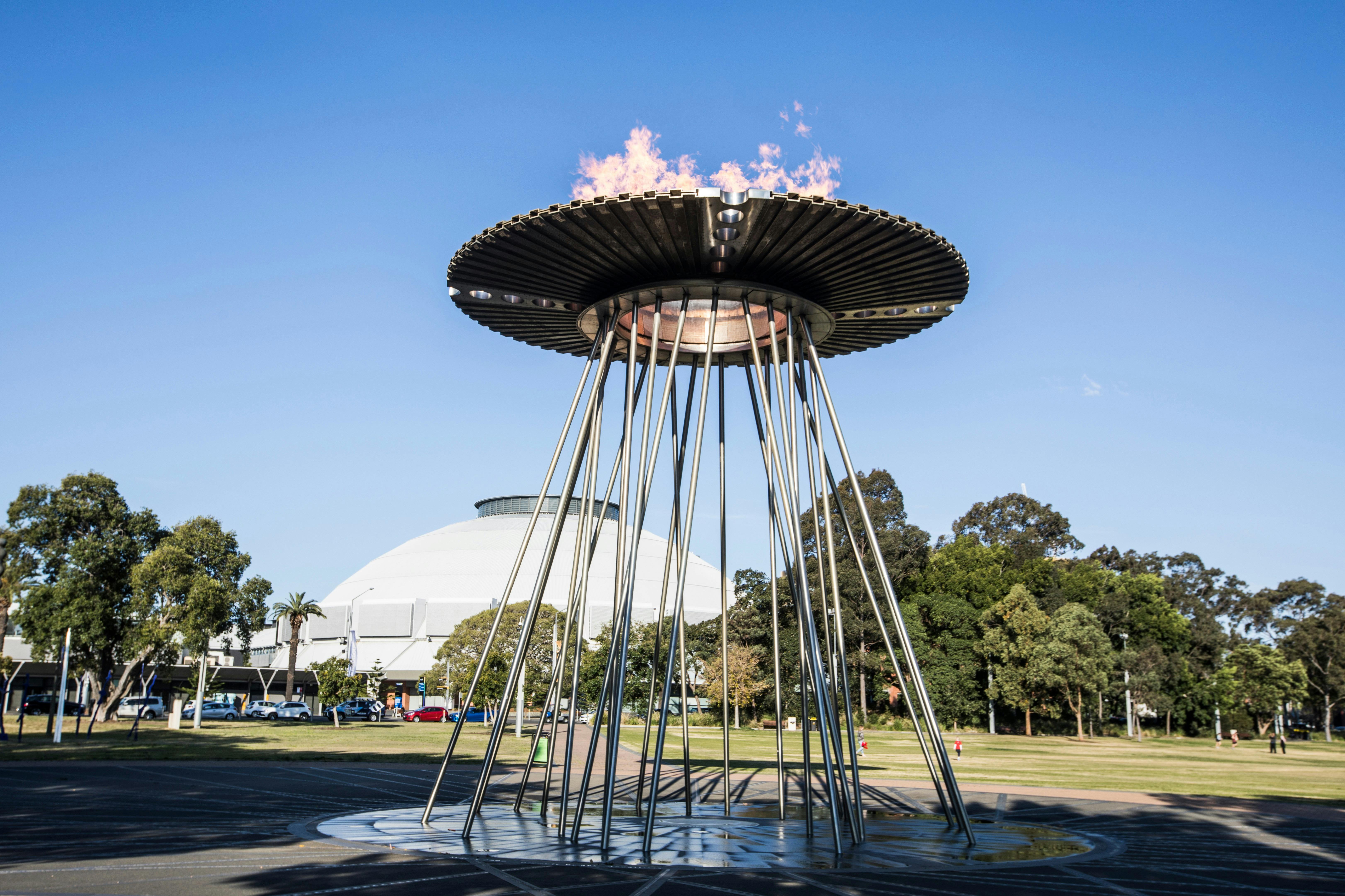 The Olympic Cauldron at Cathy Freeman Park