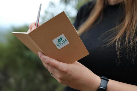 Close up doing Tagster gratitude session