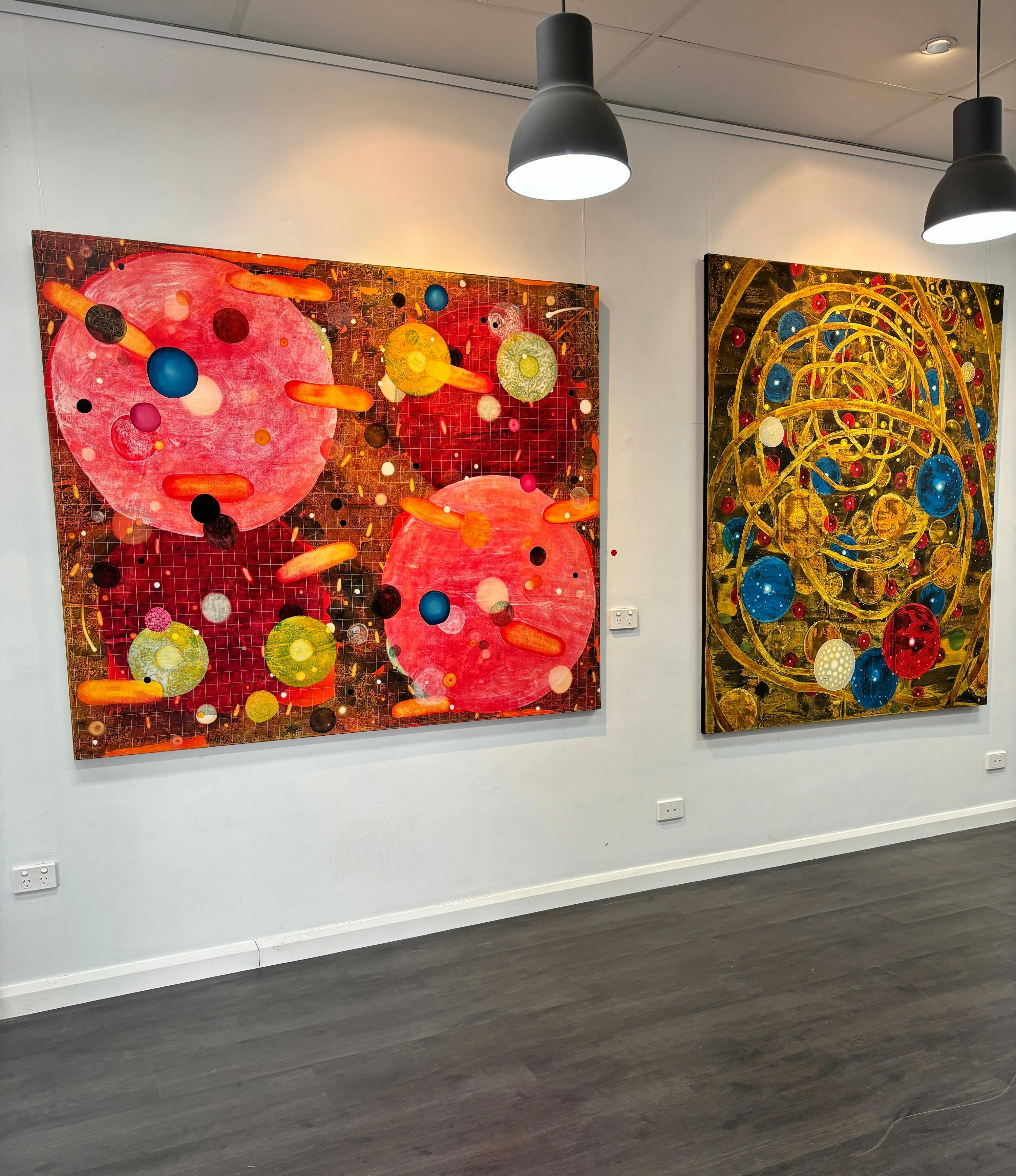 Malcolm Harding abstract paintings