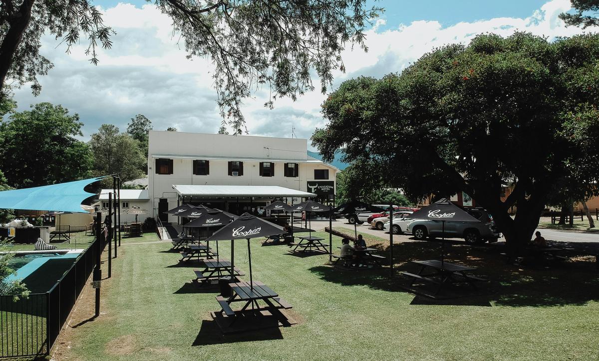 Garden of The Tyalgum Hotel