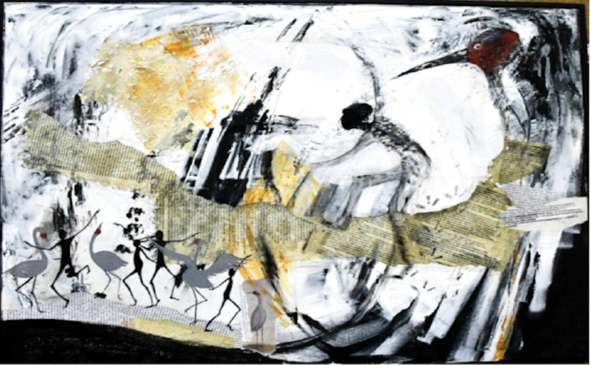 Dancing with Brolgas