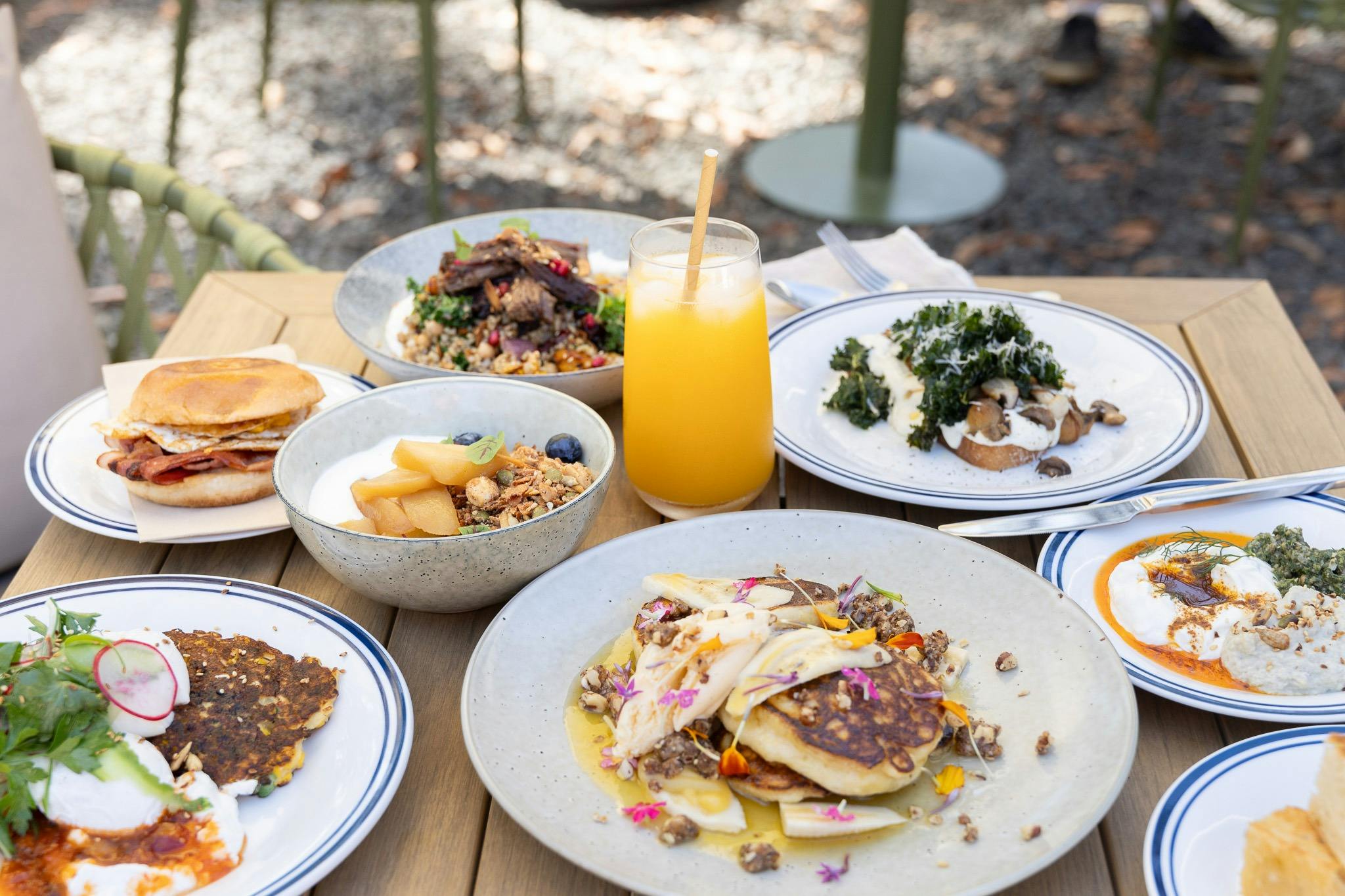 Breakfast at The Café Jervis Bay featuring wholesome seasonal food