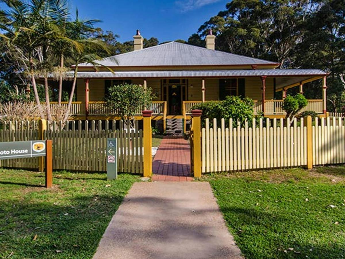 Roto House, a rare surviving example of a late Victorian country house in Roto House Historic Site,