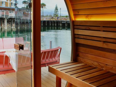 Those Floating Saunas