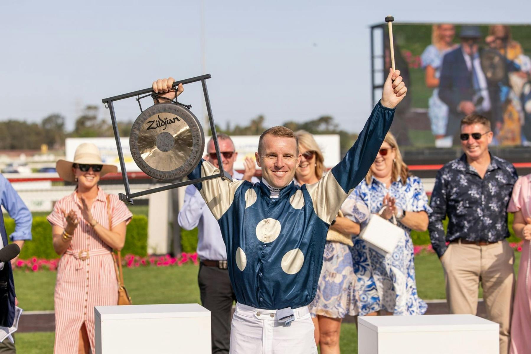 2024 The Gong-winning jockey Tommy Berry