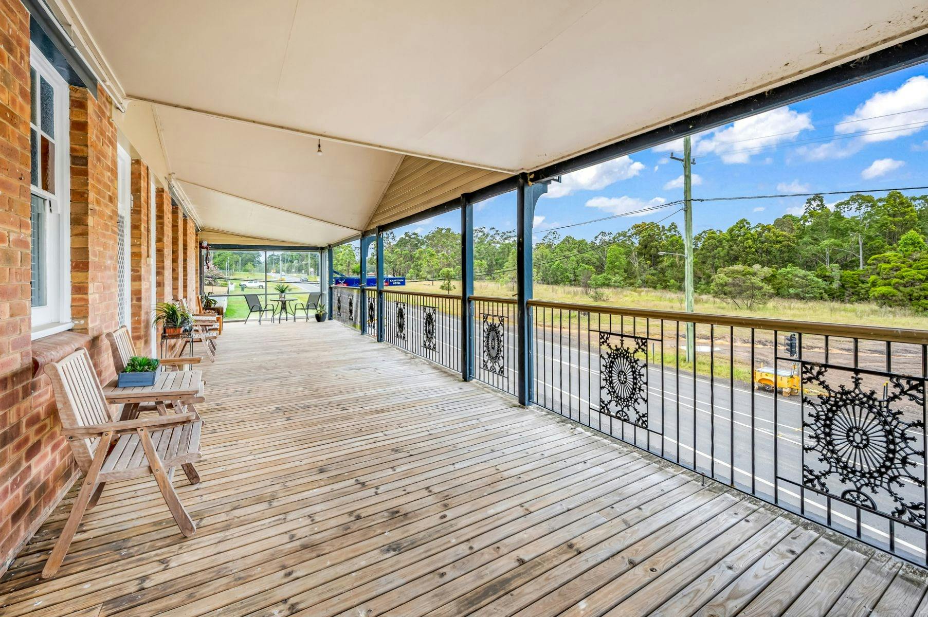 The Toum Top Floor deck