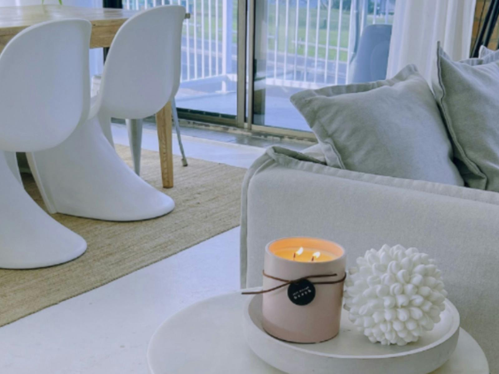 Cocktail scented soy candles by Just Enough Beach