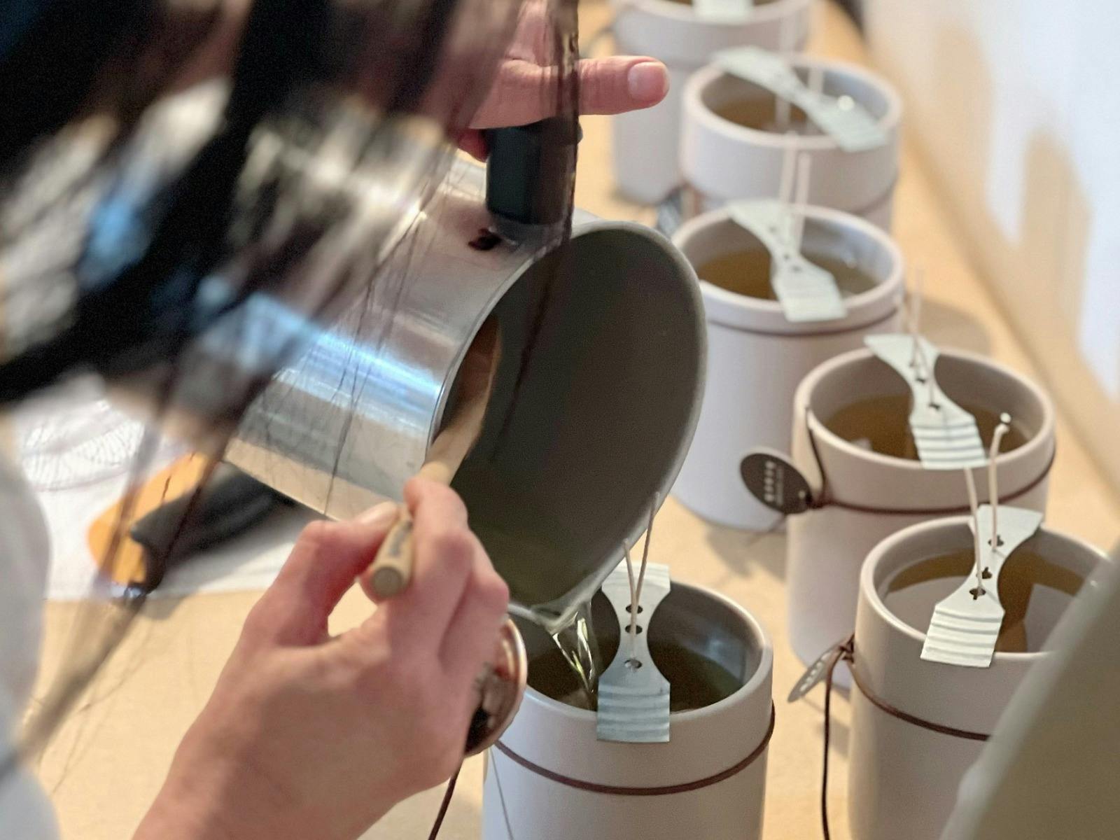 Cocktail scented candles hand poured in store in Yamba