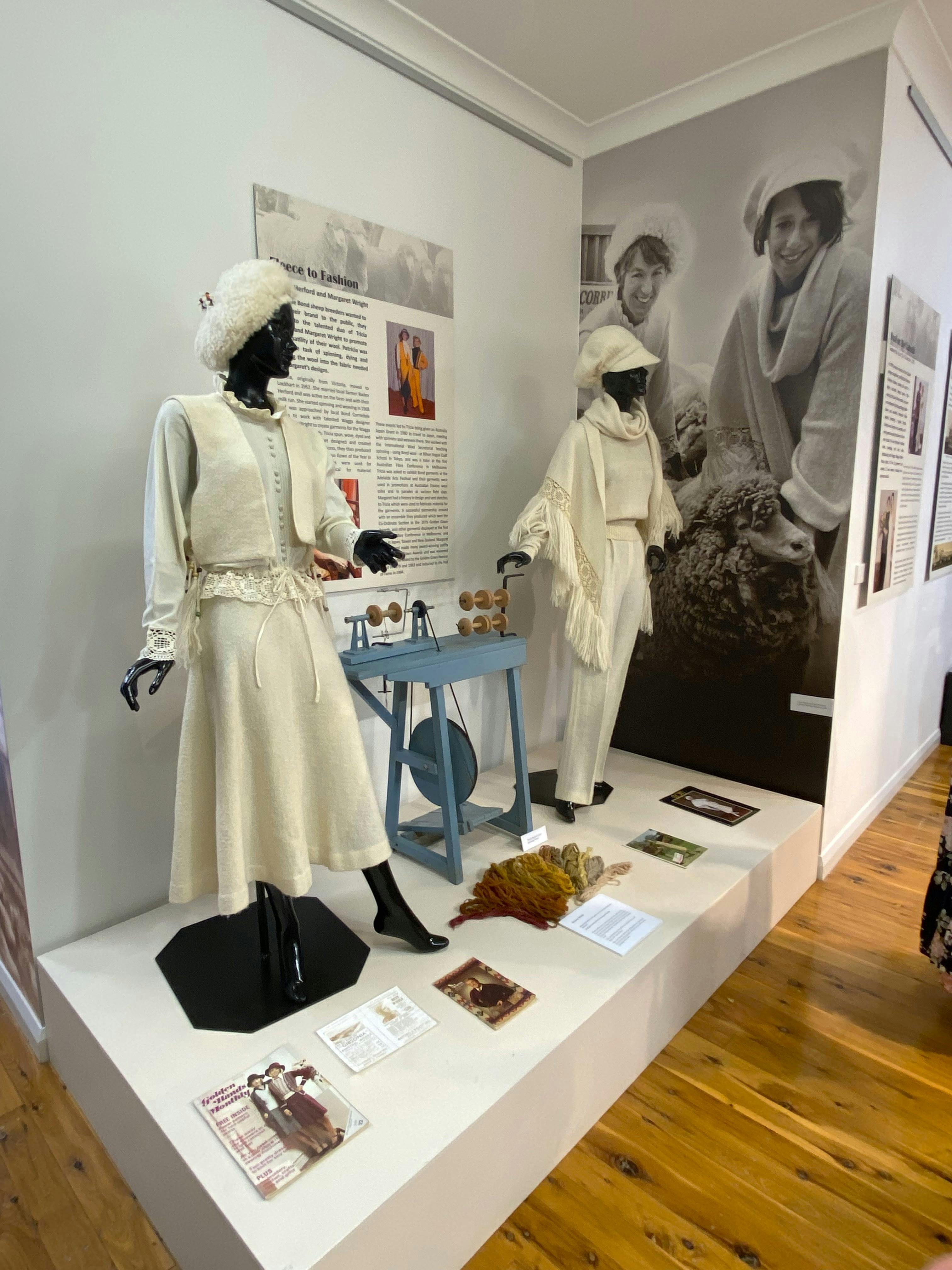 Women in Wool  Exhibition Greens Gunyah Museum