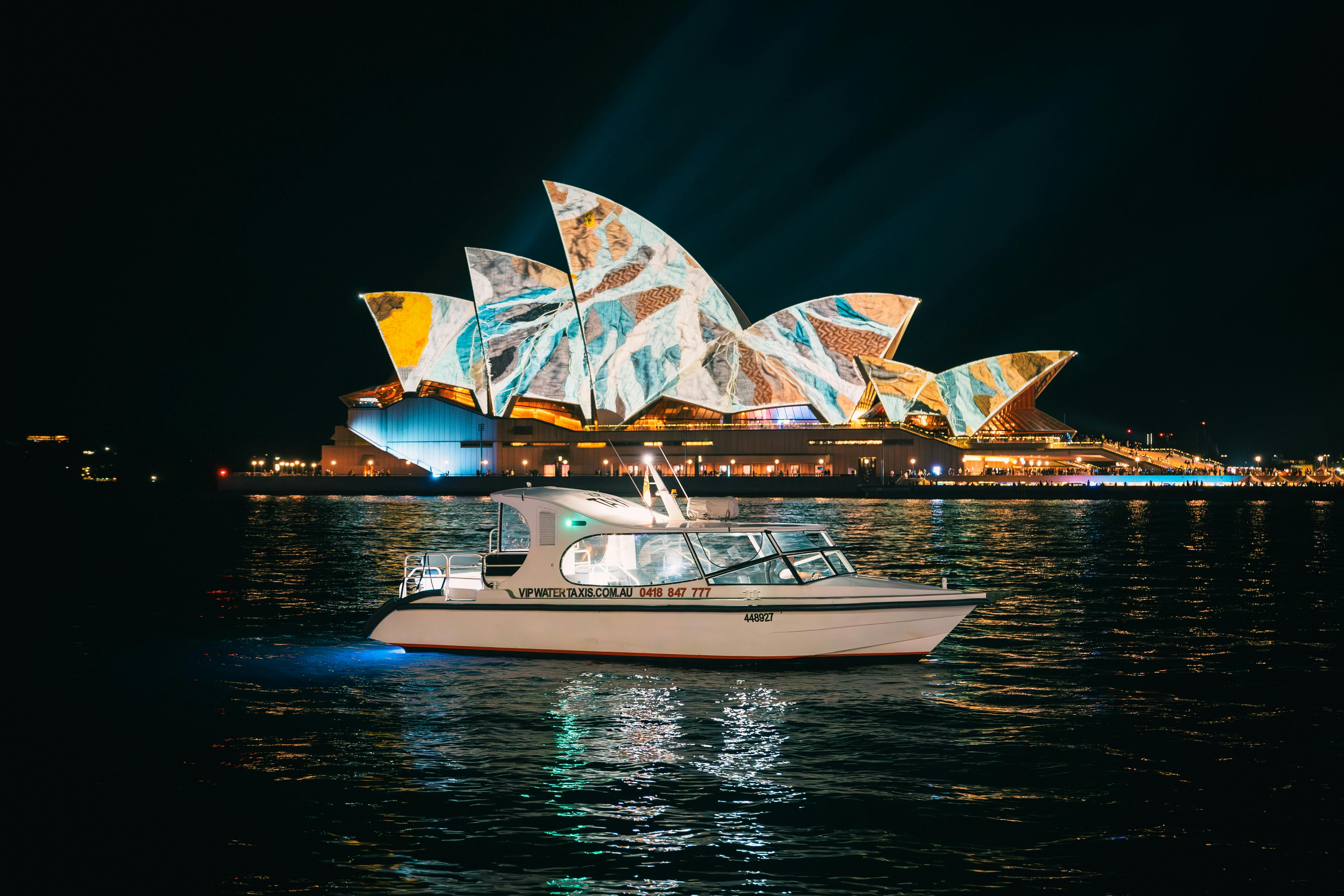 Water taxi on Sydney Harbour