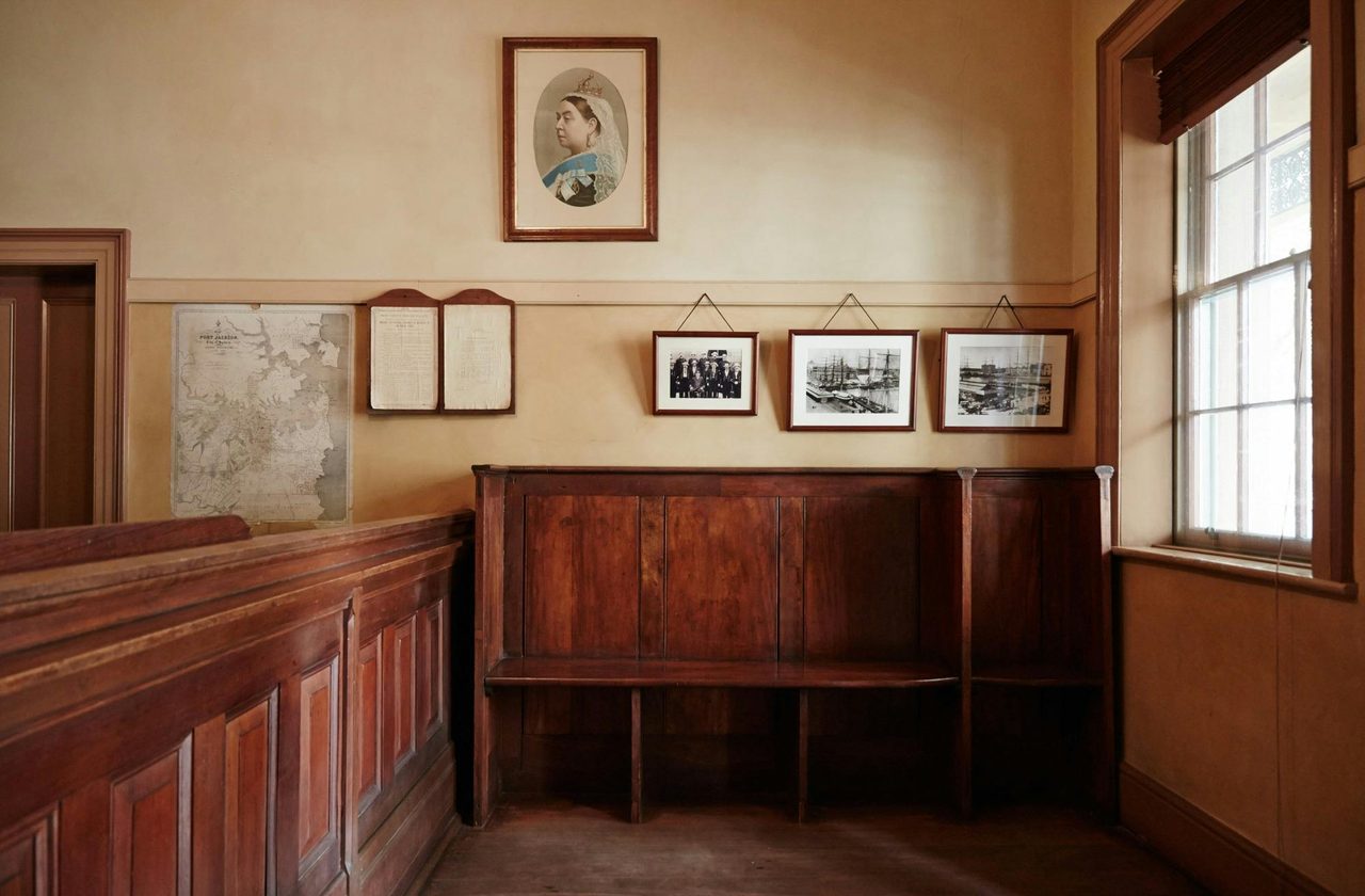 Historic courtroom