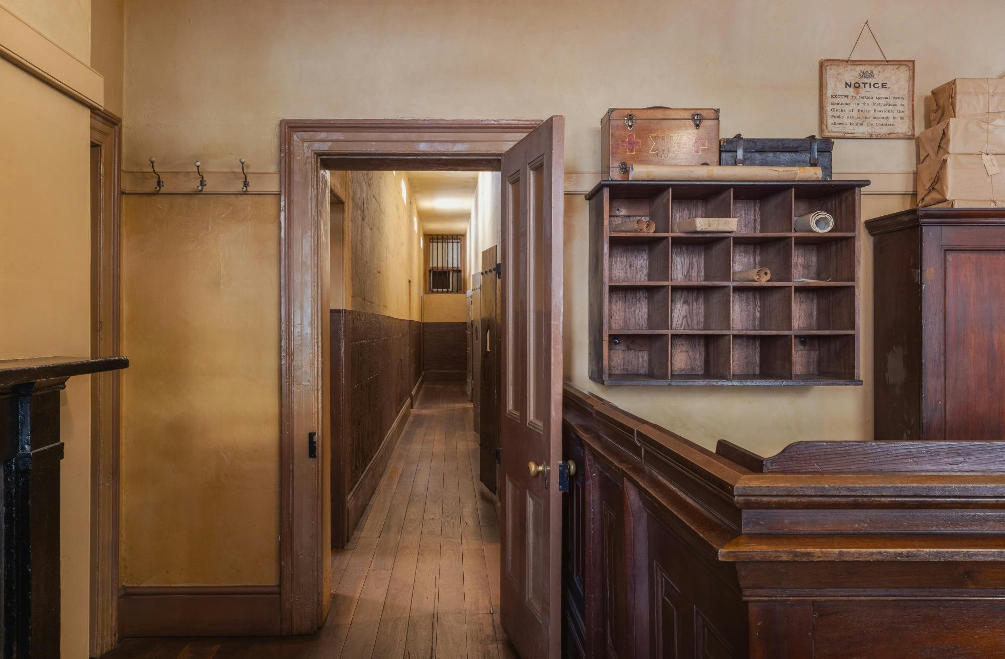 Historic reception area