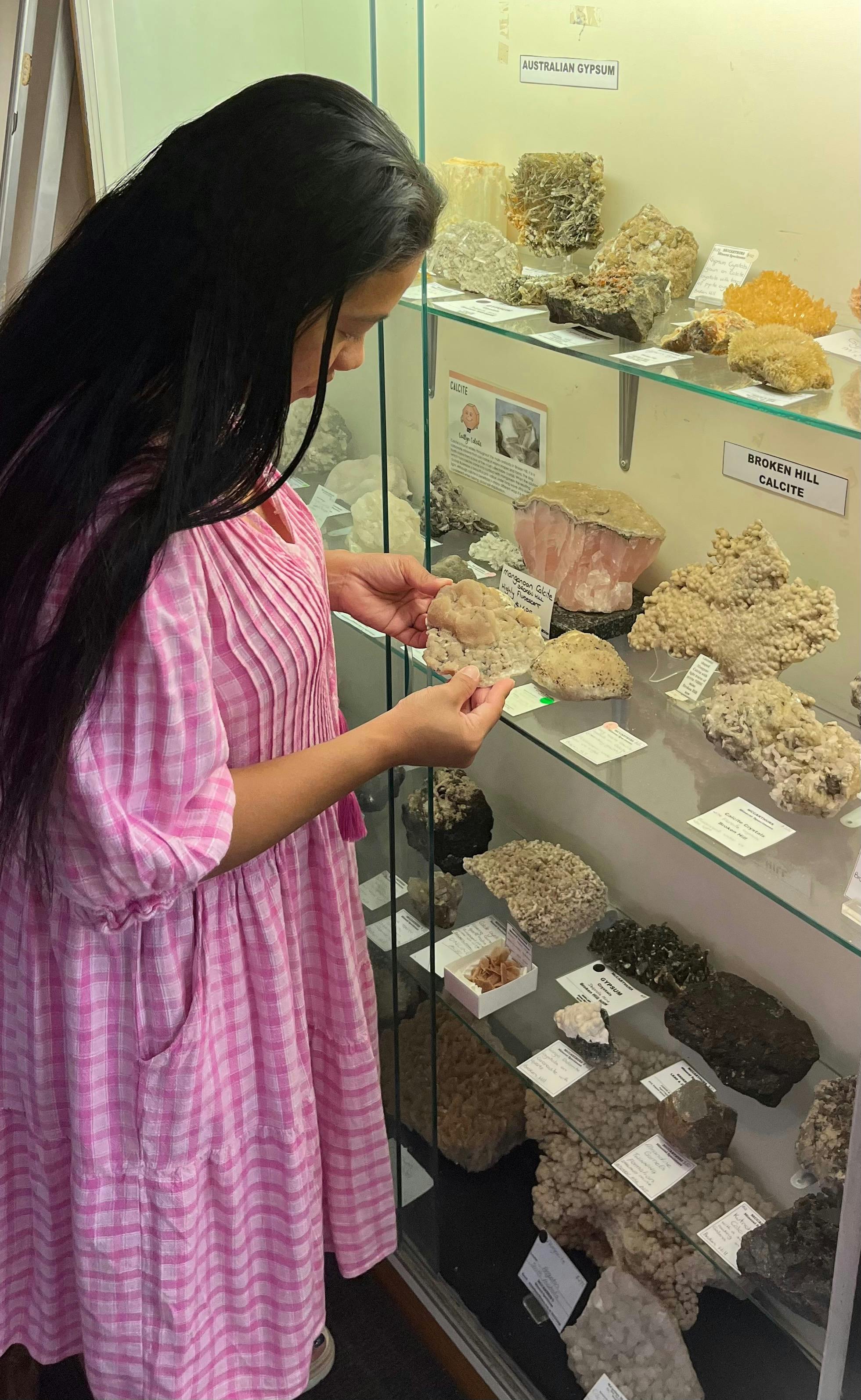 See fluorescing minerals and stunning crystal formations