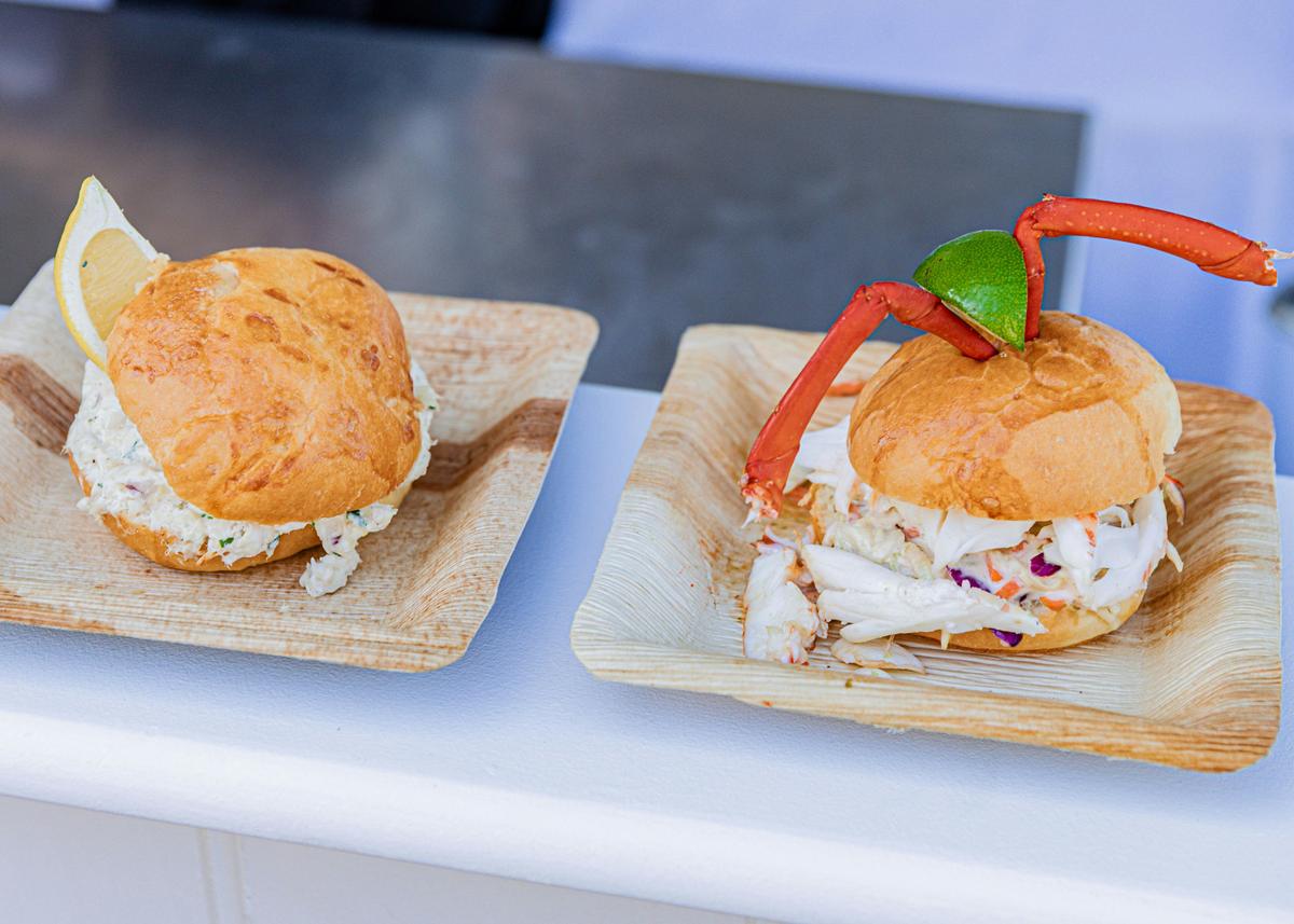 Poyers Restaurant Crab Sliders