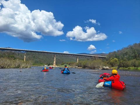 McKillops Bridge Packrafting