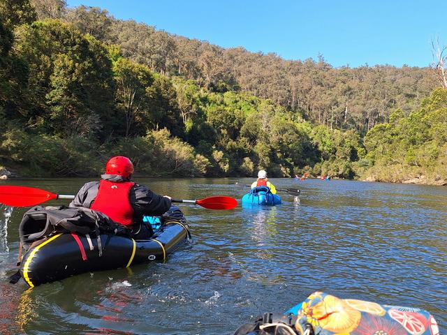 Mitchell River Packrafting starting at Echo Bend