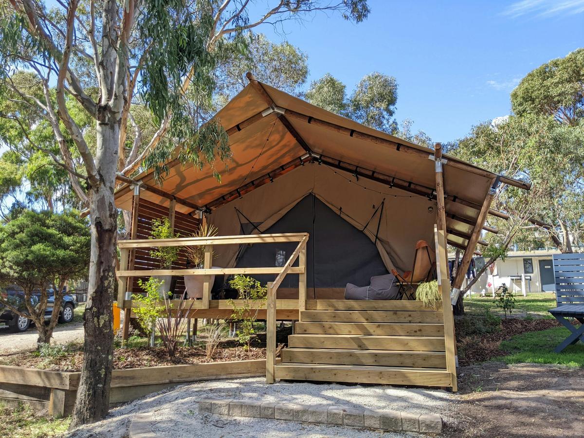 Go "Glamping" in one of our new Safari Tents