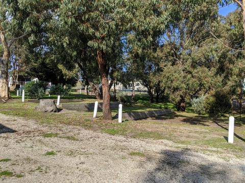 Unpowered tent sites