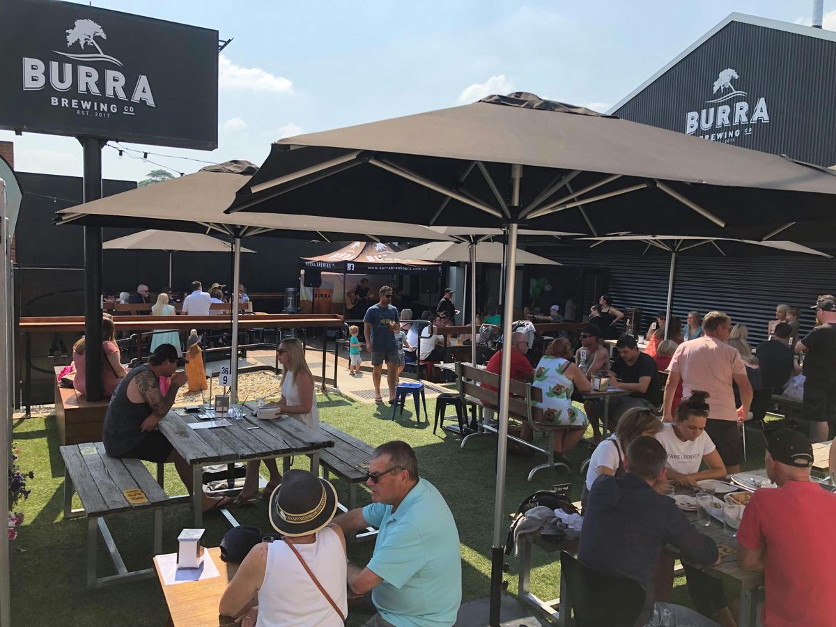 Try a delicious wood fired pizza in our sunlit beer garden, along with a few of our natural beers.