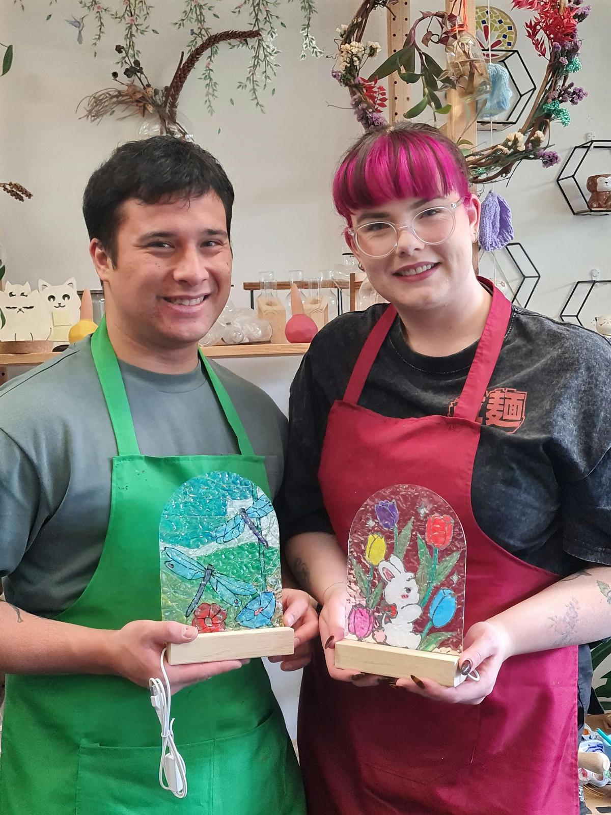 GLASS PAINTING