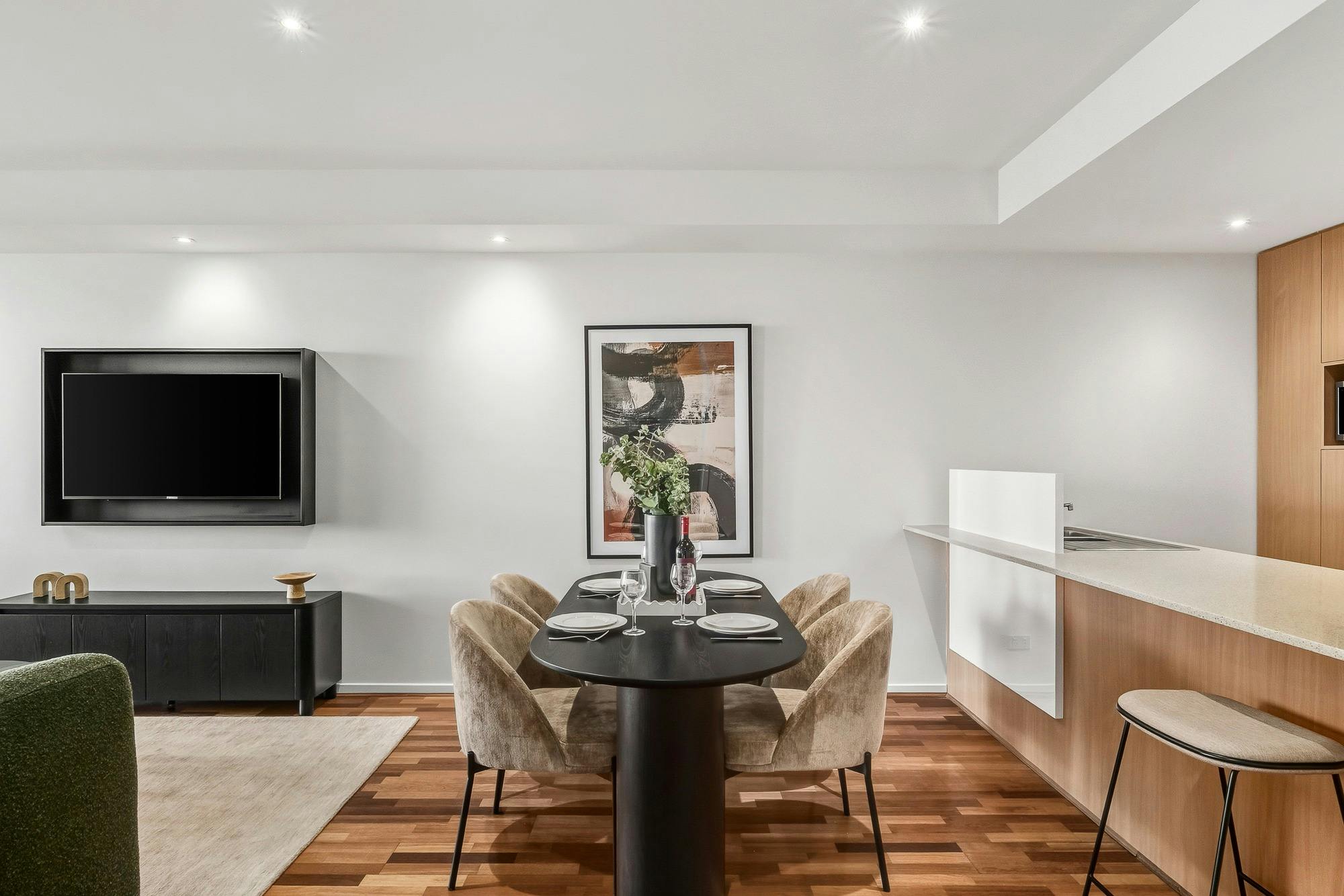 Living Room - Nolo Apts. Lonsdale St.