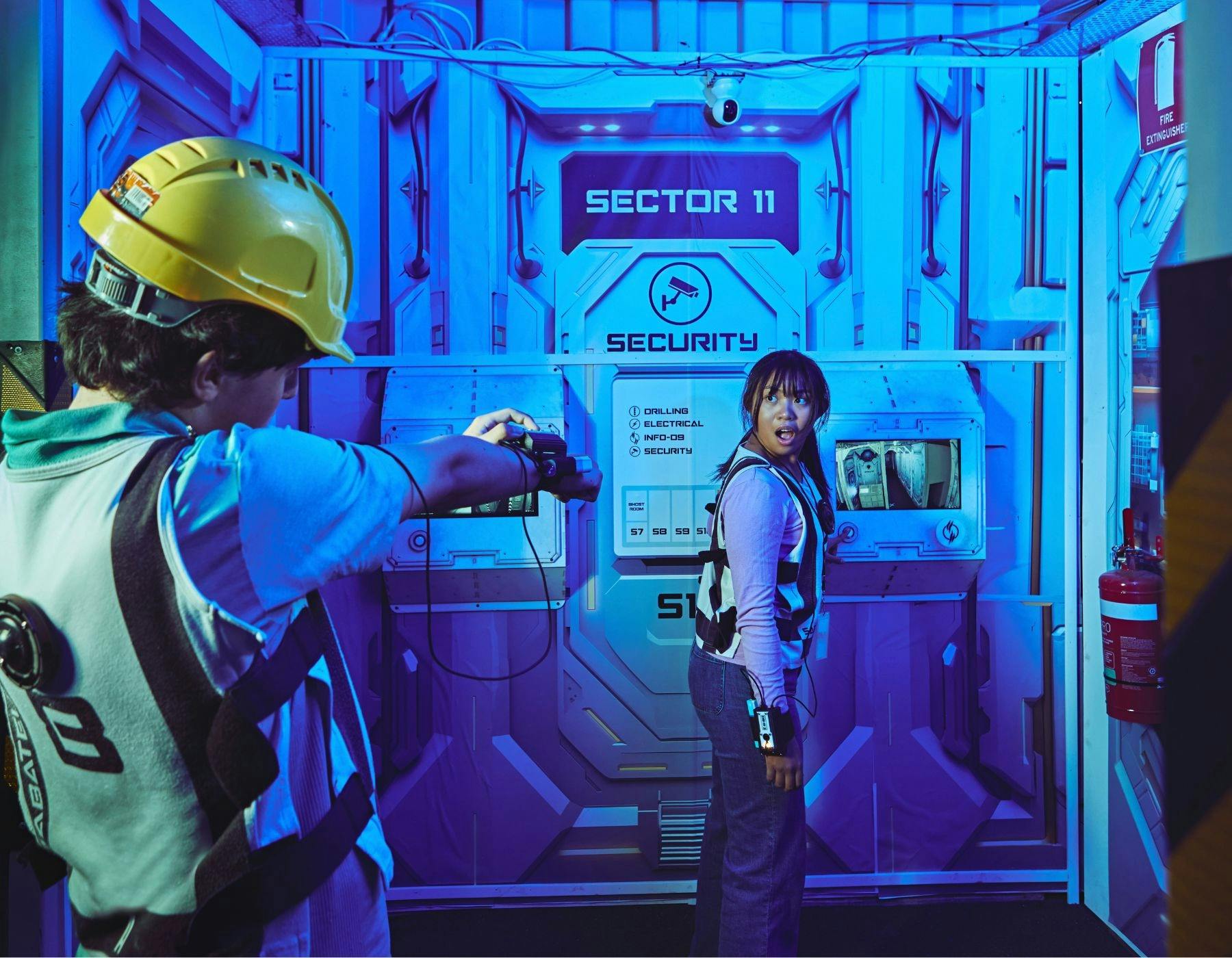 Caught in Sector 11. Nowhere left to run.