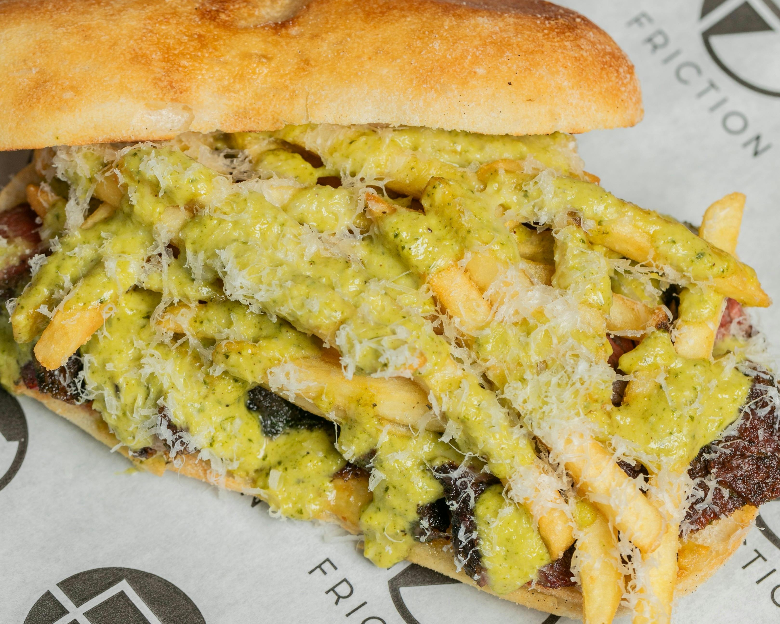 Steak Frites Sandwich