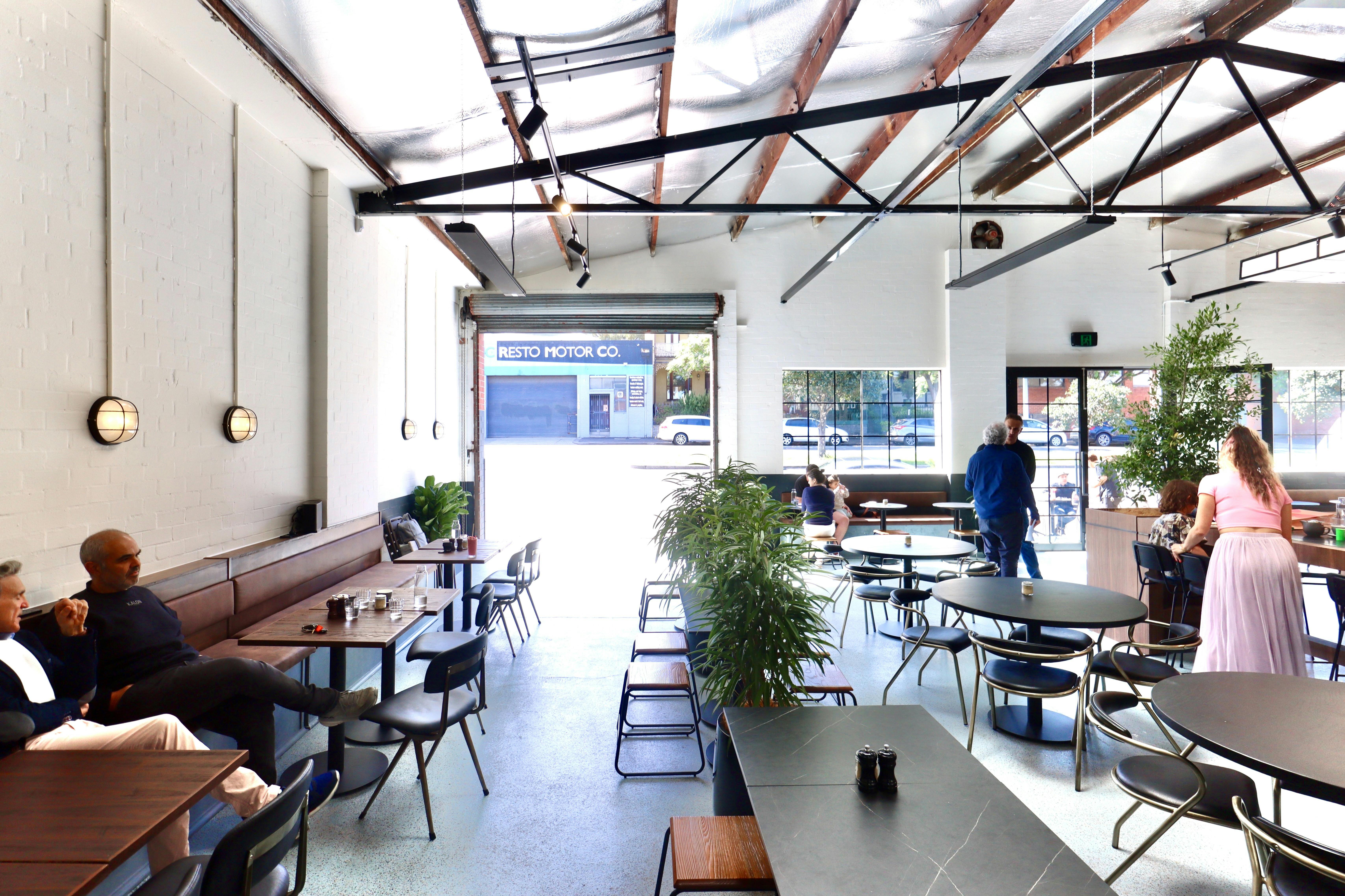Open Plan Warehouse Cafe