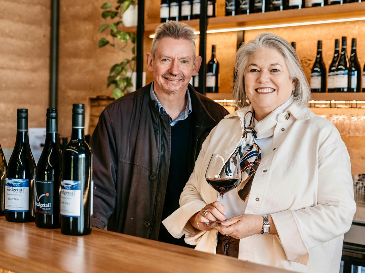 At the Wedgetail Estate cellar door, every tasting is guided by the people who craft the wine.