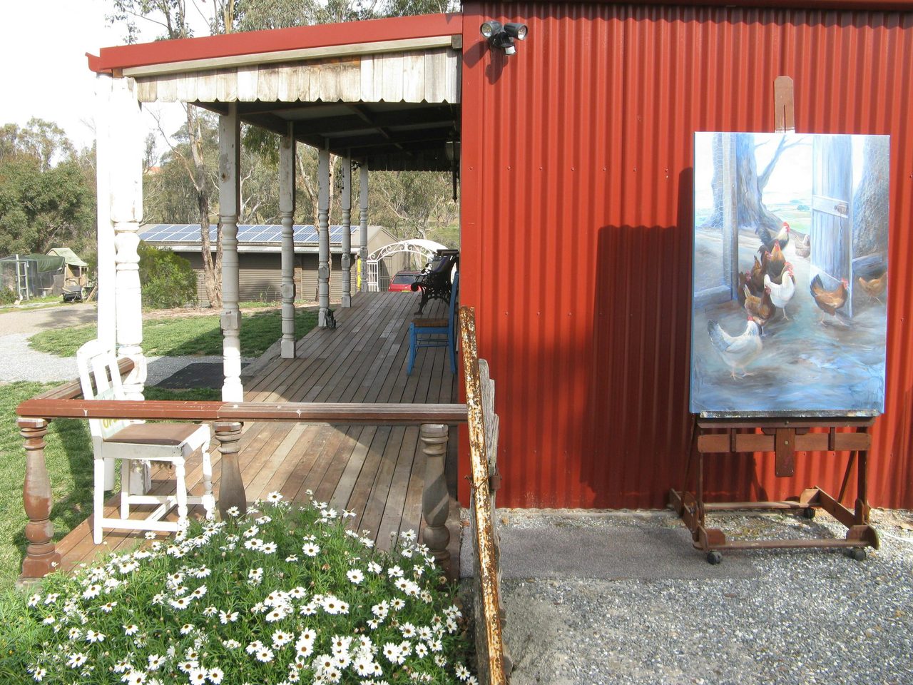 Entrance to Karen James Art Gallery & Studio