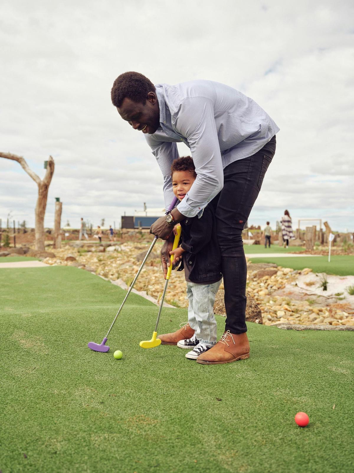 Waterfront Mini Golf at Wyndham Harbour