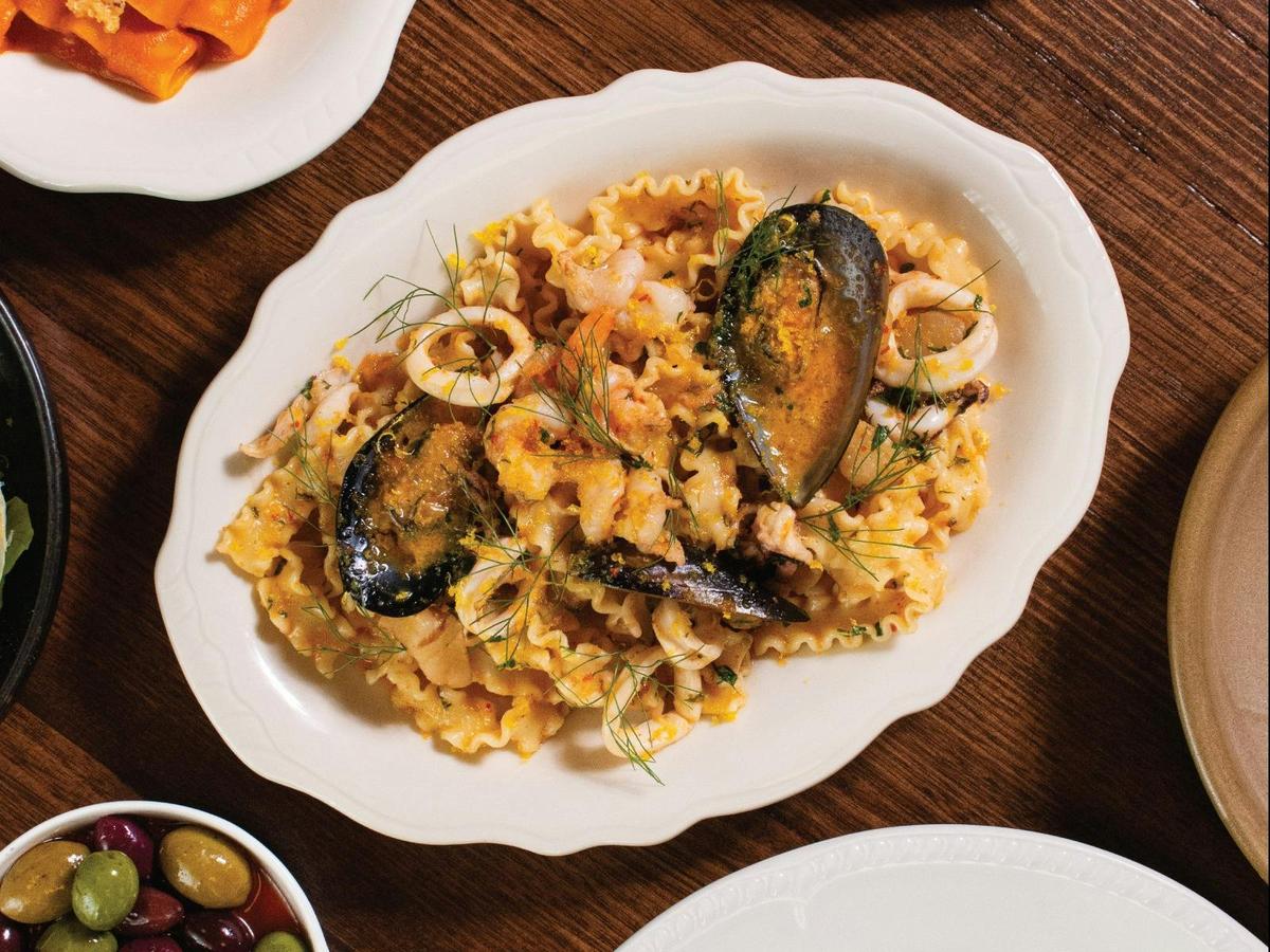 FRUITTI DI MARE MAFALDINE