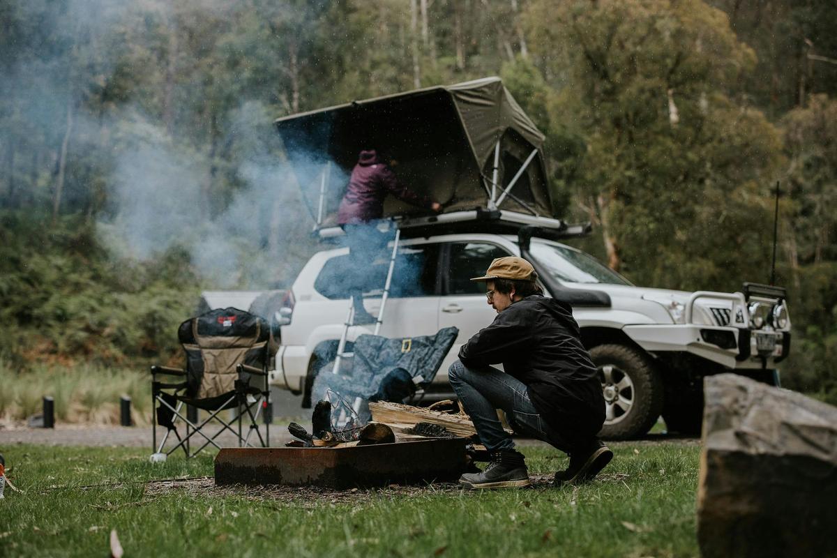 Set up camp and enjoy the surrounds